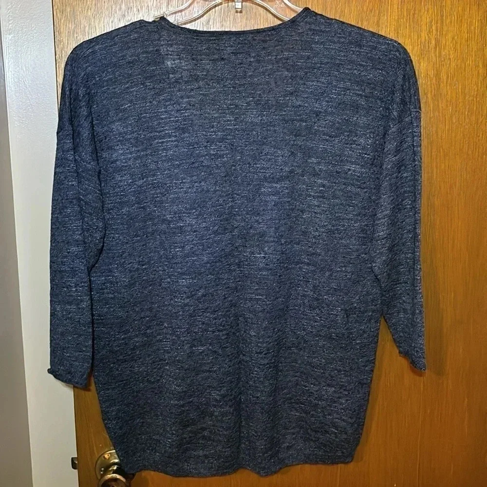 J. Crew Lightweight Navy Sweater Size M